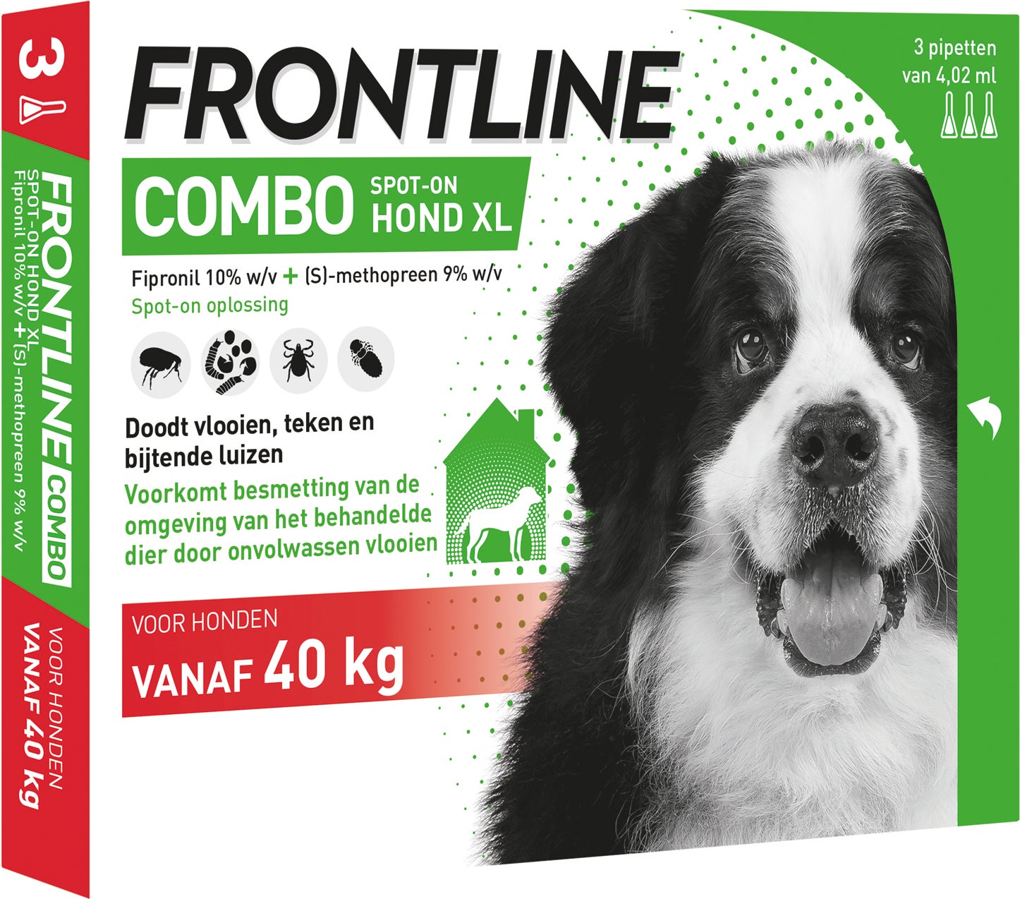 Frontline Combo spot-on hond XL 40 kg 3 stuks