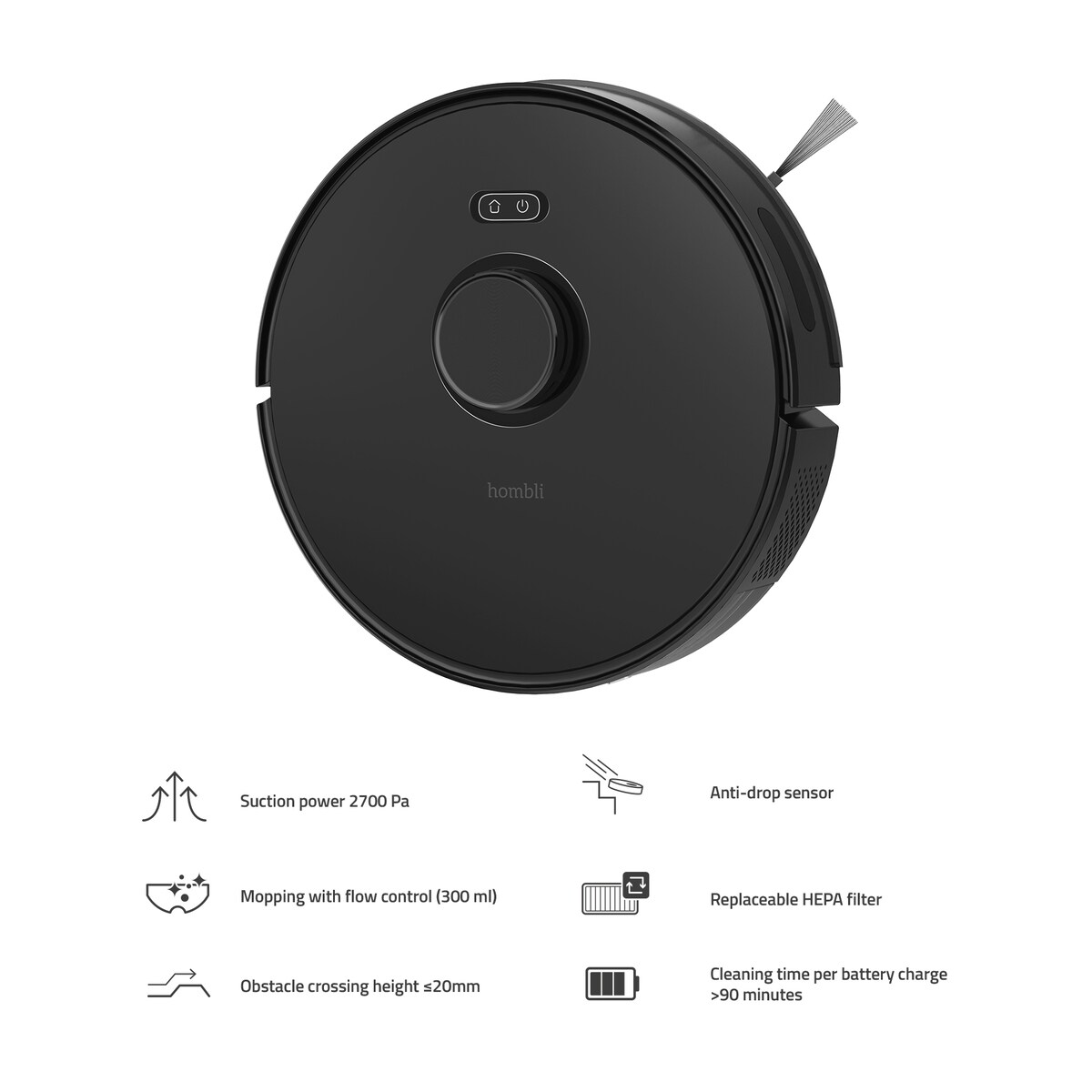 Hombli Smart Robot Vacuum - Staubsauger Roboter