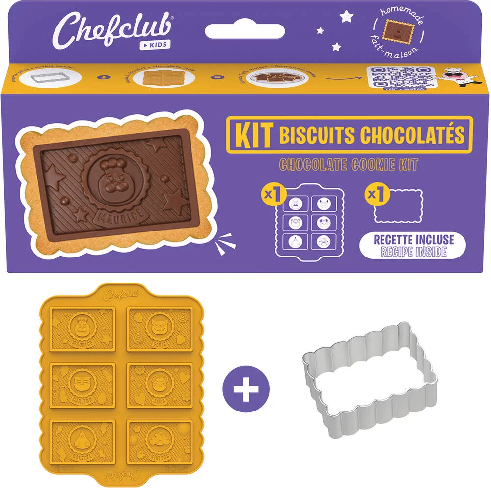 CHEFCLUB KIDS - EMPORTE PIECE MOULE CHOCOLAT