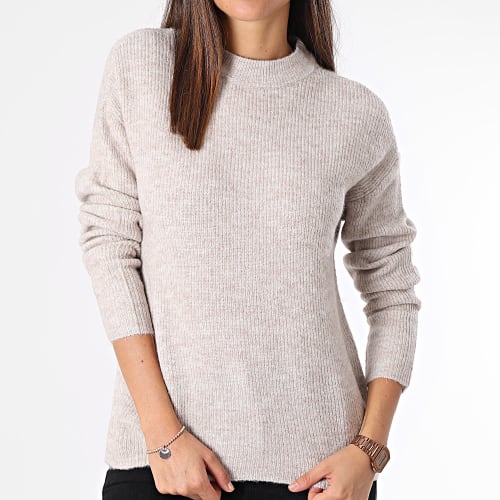 Pull Femme Camilla Beige Chiné