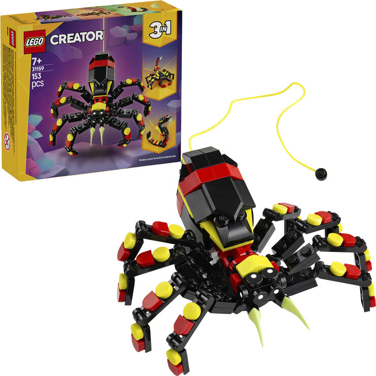 Lego Vilde dyr - Edderkop på spring 31159