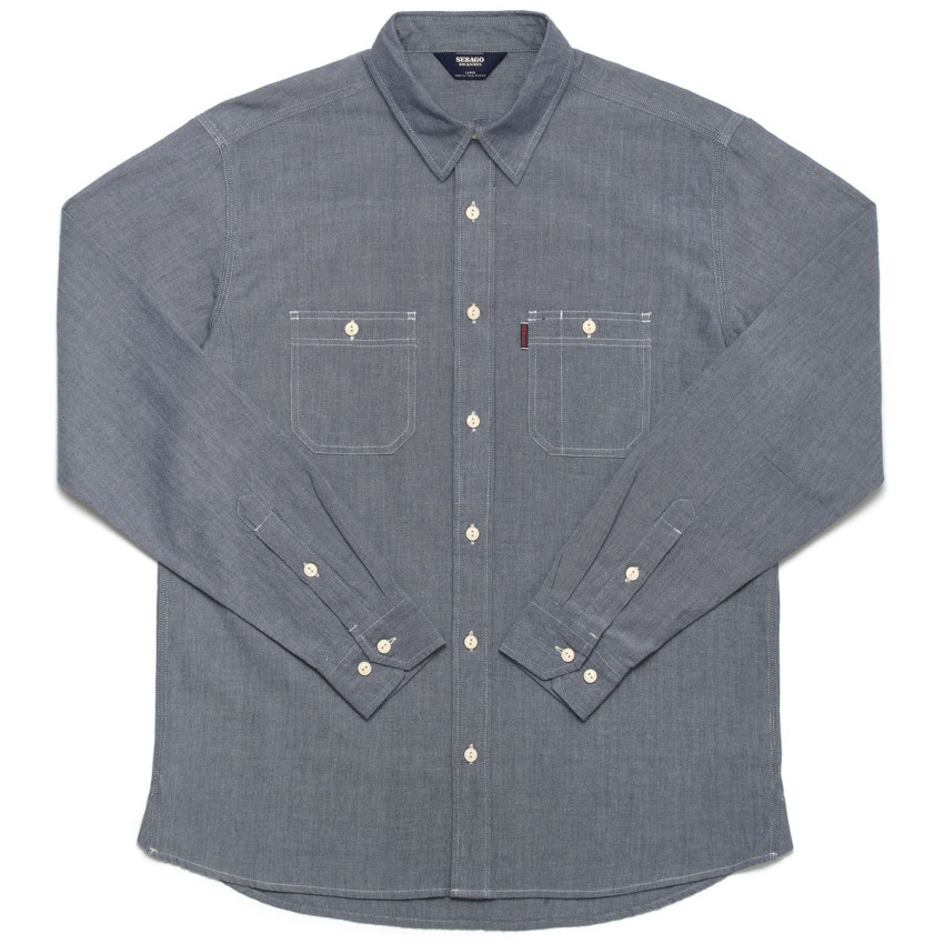 SHEETBEND BLUE INDIGO-CHEMISE SEBAGO HOMME