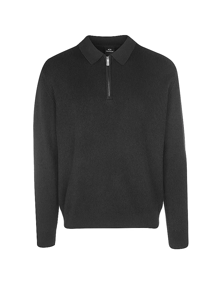 ARMANI EXCHANGE Troyer Pullover  schwarz