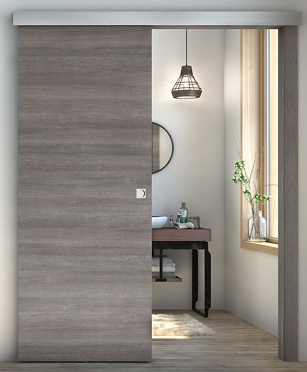 Coquille de tirage carré chrome satiné Ø48mm