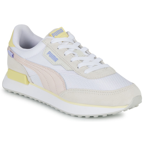 Puma - FUTURE RIDER SOFT WNS - Blanc / Beige / Gris