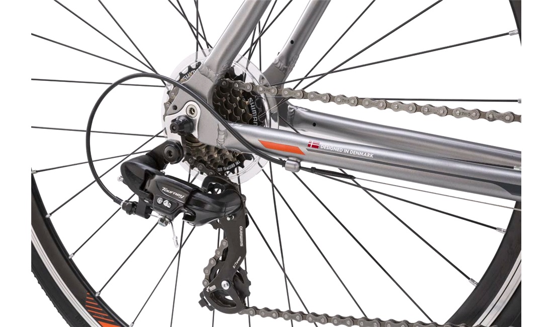 Herre sport 21-gear 56 cm alu stel