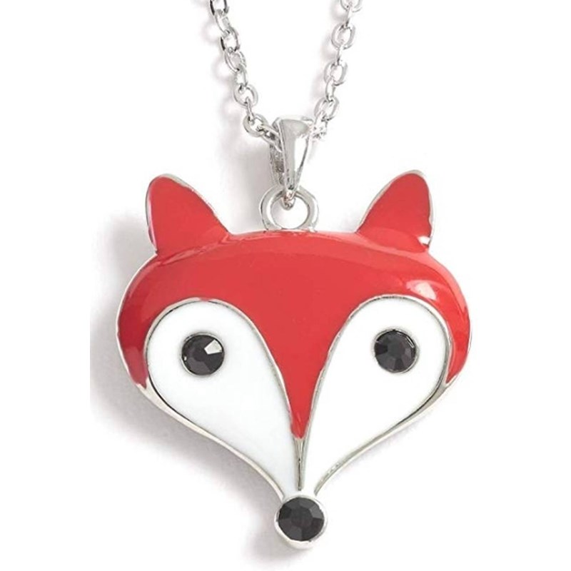 Collier renard en acier inoxydable