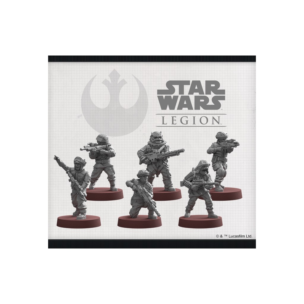 Star Wars Legion : Rebel Pathfinders Unit Expansion