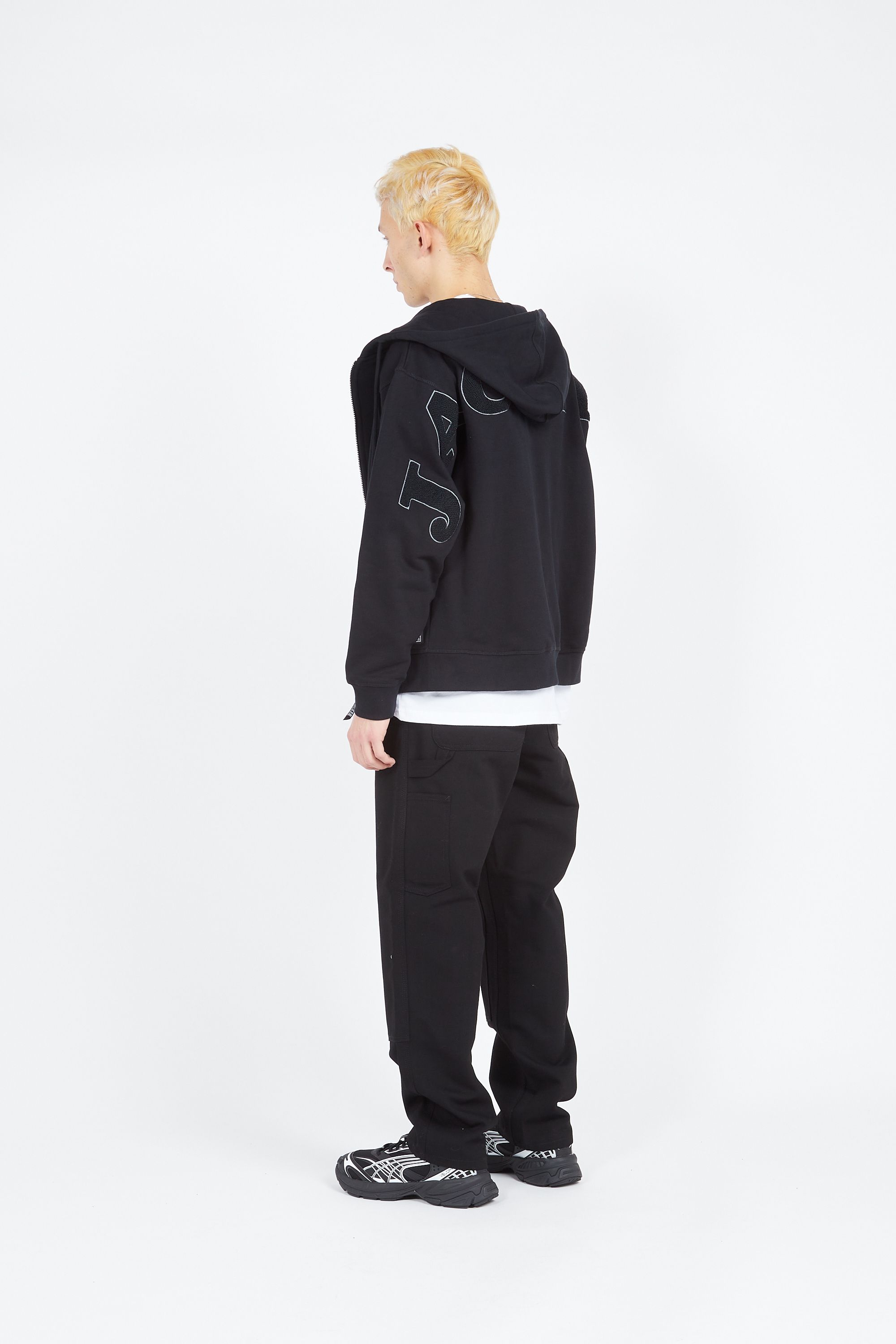 JACKER Hoodie zippé Notorious Zip Noir
