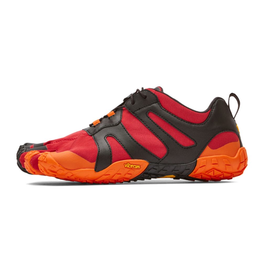 Five Fingers V-TRAIL 2.0 - Chaussures trail Homme noir/rouge