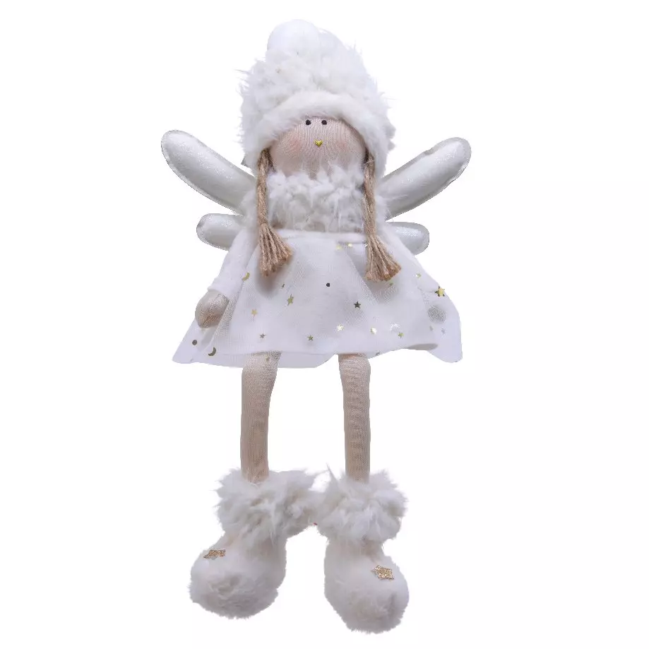 Ange de Noël (H30 cm) Sylvia Blanc