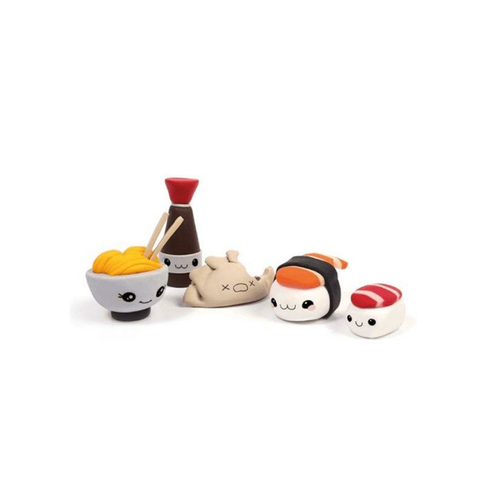 Coffret pâte polymère - ma mallette sushis kawaï
