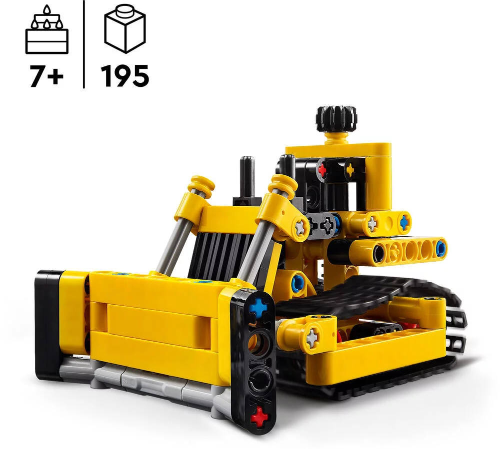 LEGO®TECHNIC 42163 - LE BULLDOZER