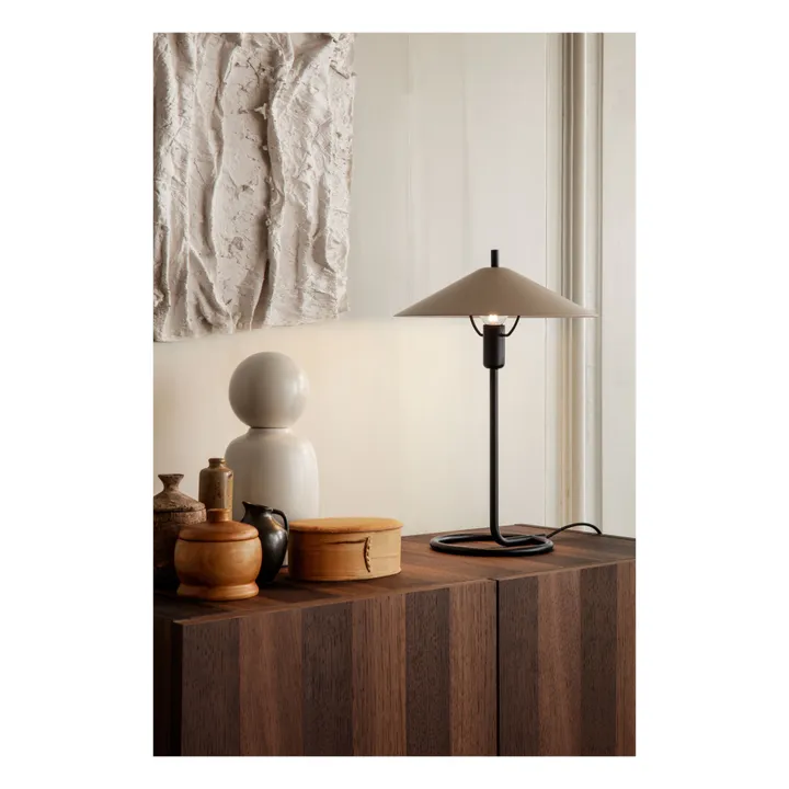 Ferm Living Lampe à poser Filo en métal  | Noir