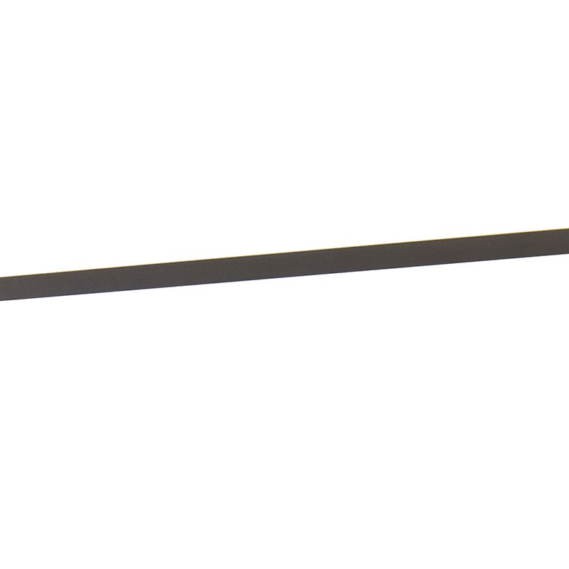 Modern LED paneel zwart 80 cm incl. LED - Liv