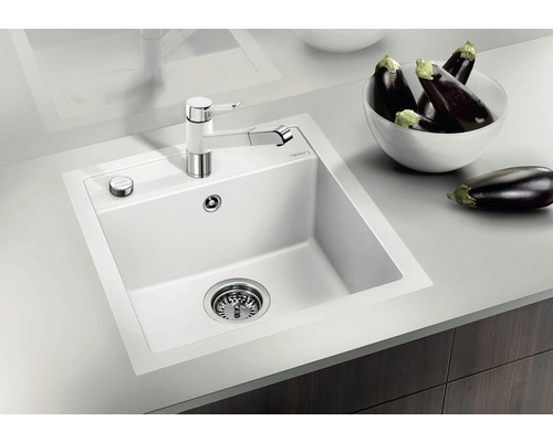 Blanco DALAGO 45-F spoelbak, 455 x 500 mm, zwart, 525870