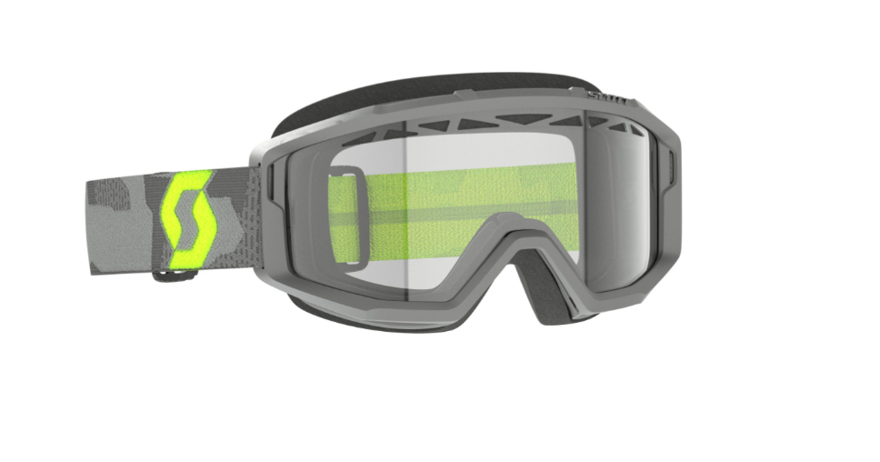 SCOTT Primal Enduro Goggles, Lysegrå/Neongul