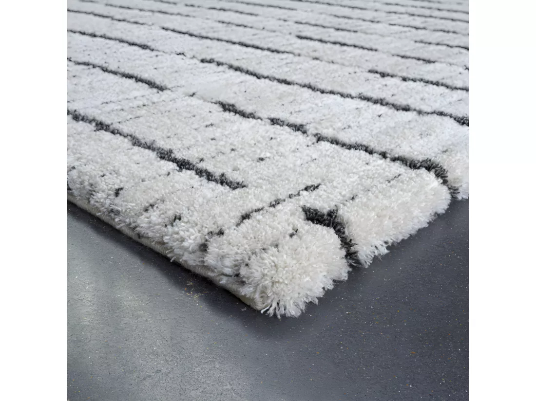 Adélaïde I - Tapis contemporain - Écru - 133x195cm