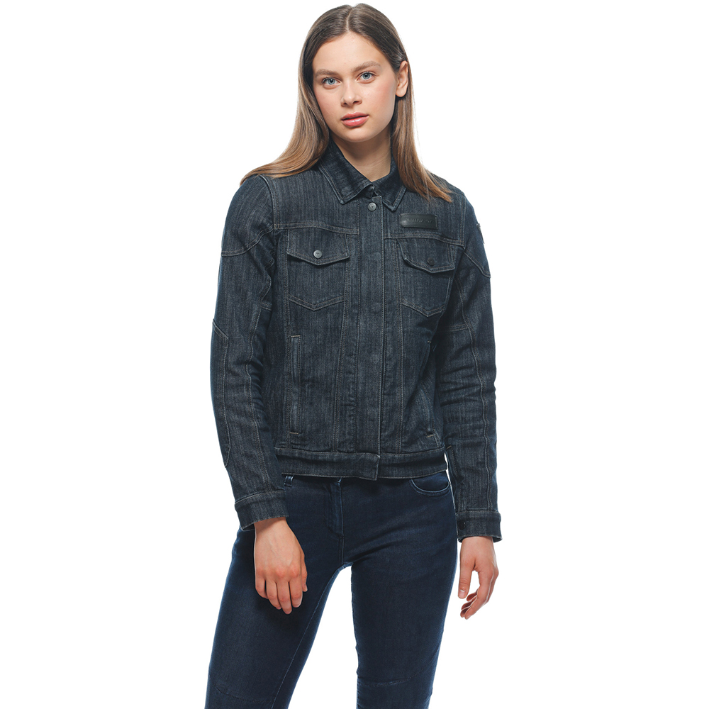 Dainese - Blouson femme Denim Lady Bleu