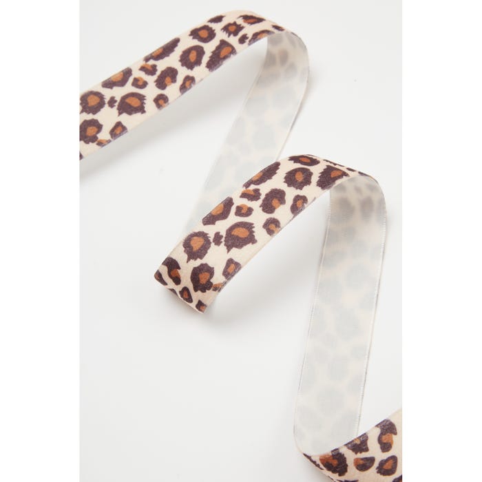Atelier Veritas-Lint leopard velours 20mm - per meter