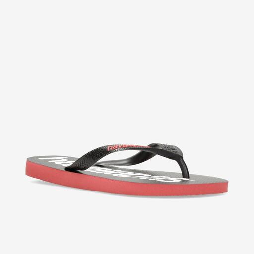 Logomania de chinelos havaianos