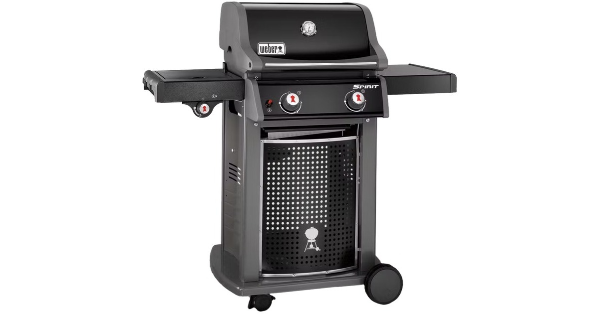 WeberSpirit Classic E-220 gasbarbecue  (Zwart)
