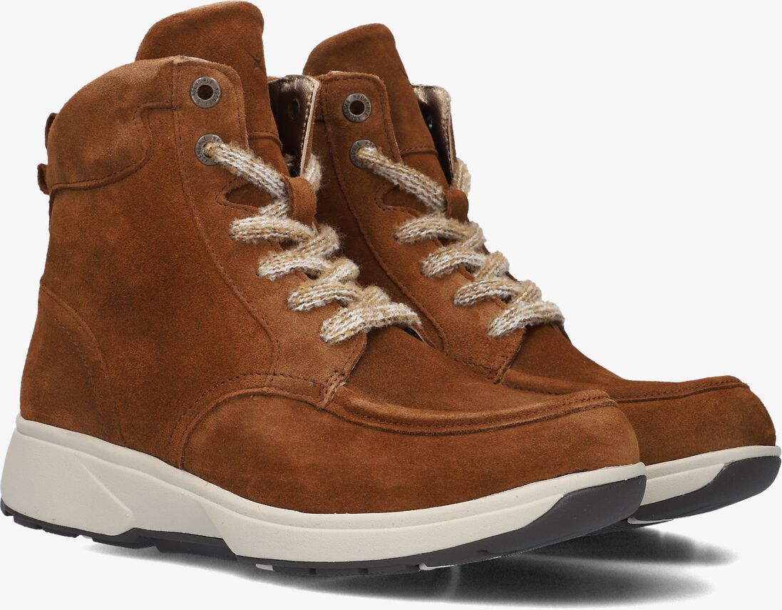 bruine xsensible hoge sneakers romagna