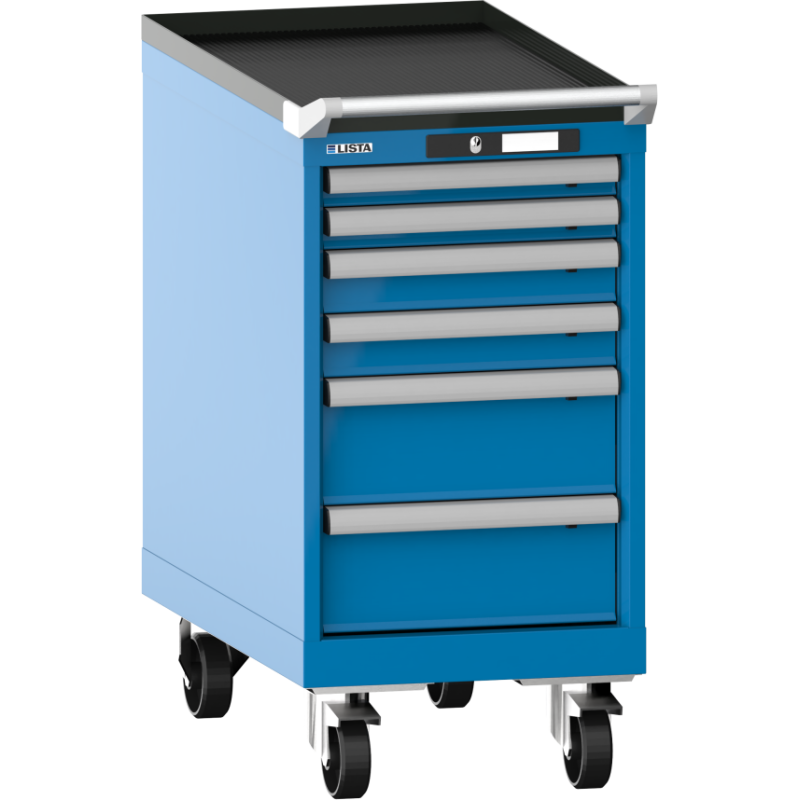 Armoire à tiroirs Lista 18 x 36E  H 84 x L 41,1 x P 72,5 cm 6 tiroirs Key Lock