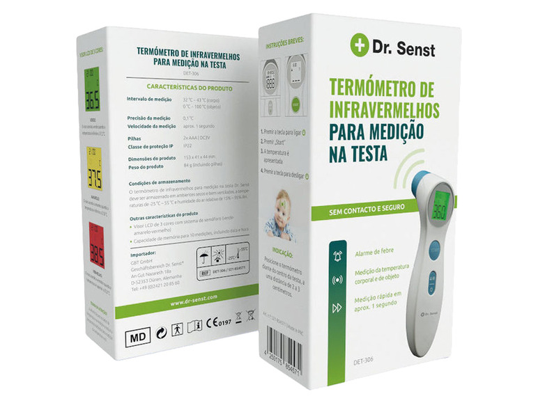 Multifunctionele infraroodthermometer