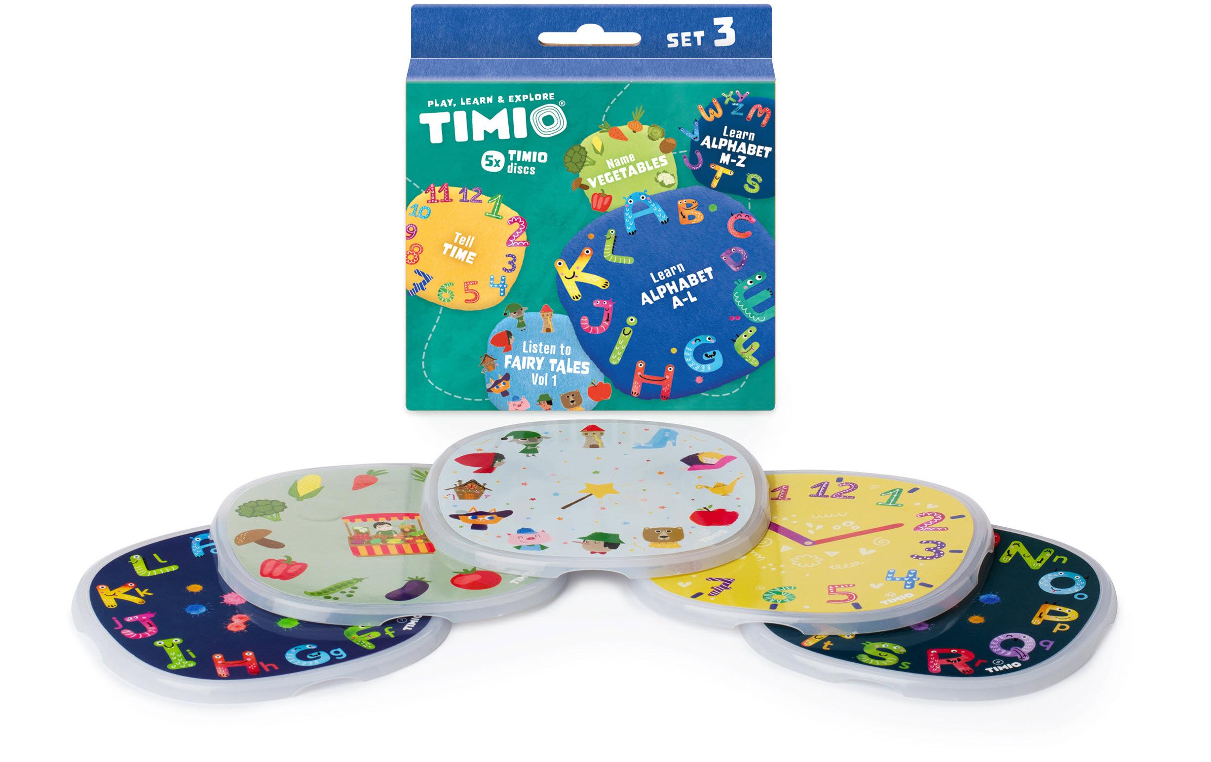 Audio Disc Set 3 5 DiscsSet mit 5 Discs für den edukativen Audio- und Musikplayer