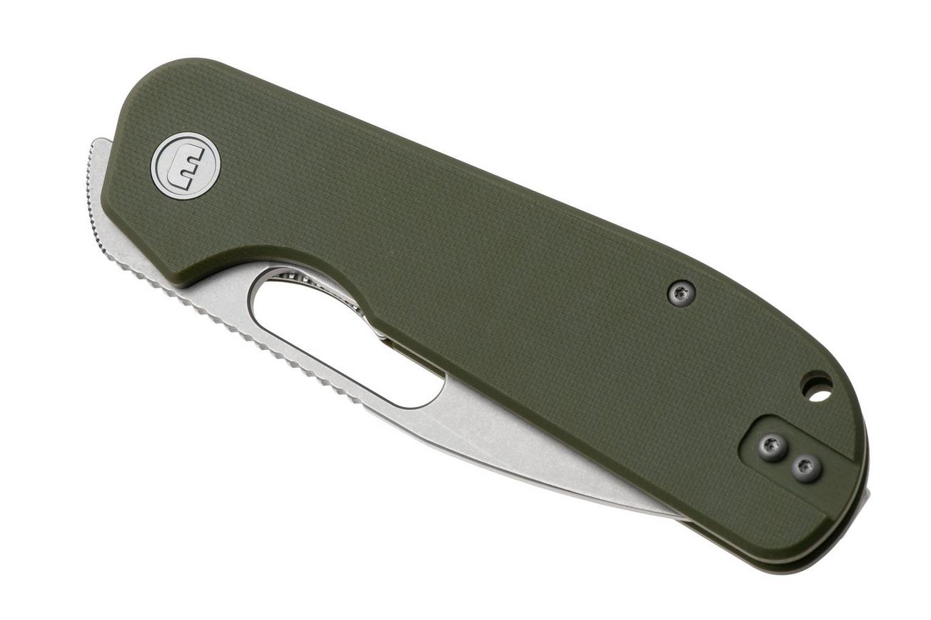 Eutektik EFD EFD-OGSW-R Stonewashed 14C28N, OD Green G10, zakmes