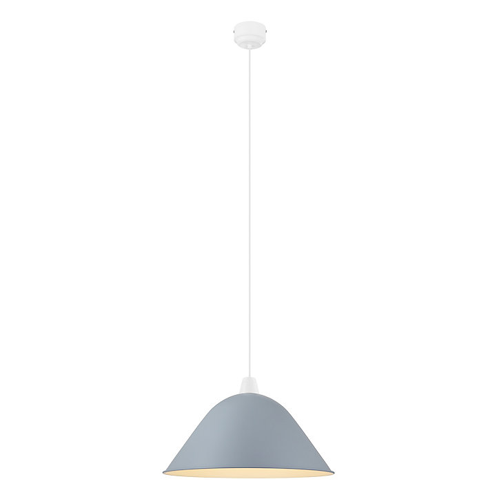 Suspension Calume GoodHome gris clair 48cm IP20 E27