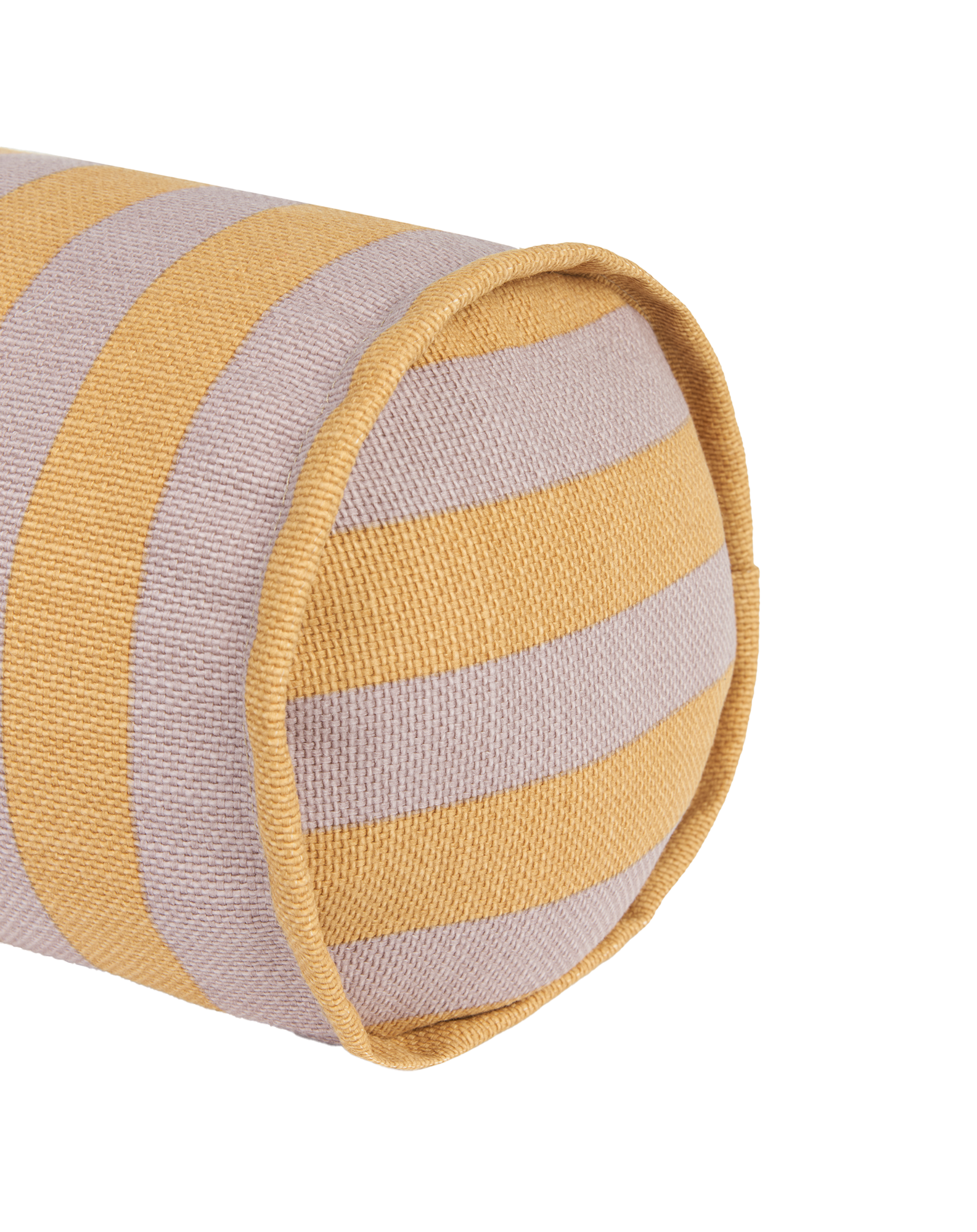 Coussin cylindrique vibes | Jaune