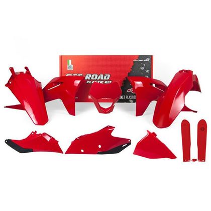 Kit plastiques R-tech 7p Gas Gas EC ECF Rouge - Rouge