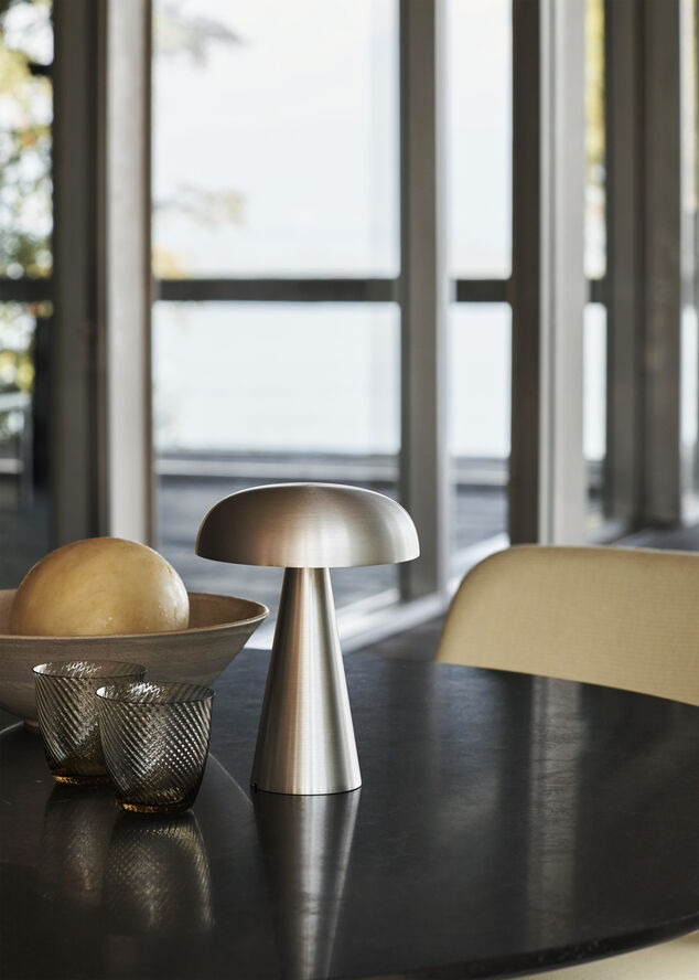 &Tradition Como SC53, Portable Lamp, Dimmable, Aluminium Aluminium