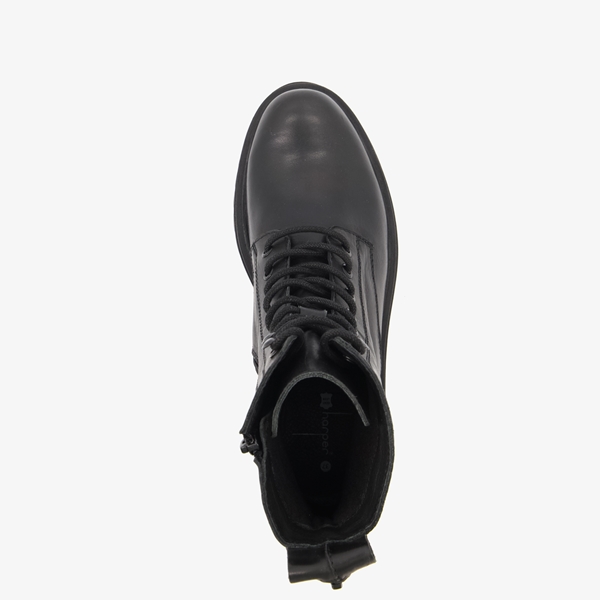 Harper leren dames boots zwart