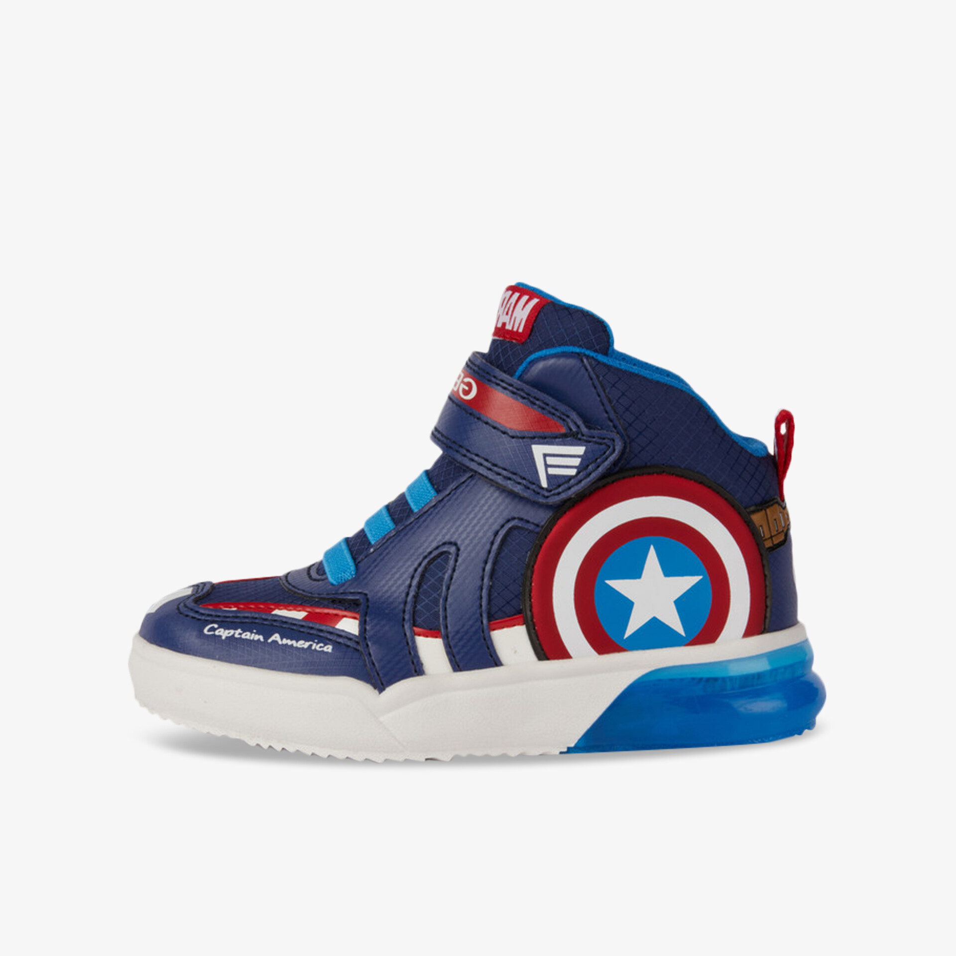 GEOX J GRAYJAY BOY C Sneaker High blau