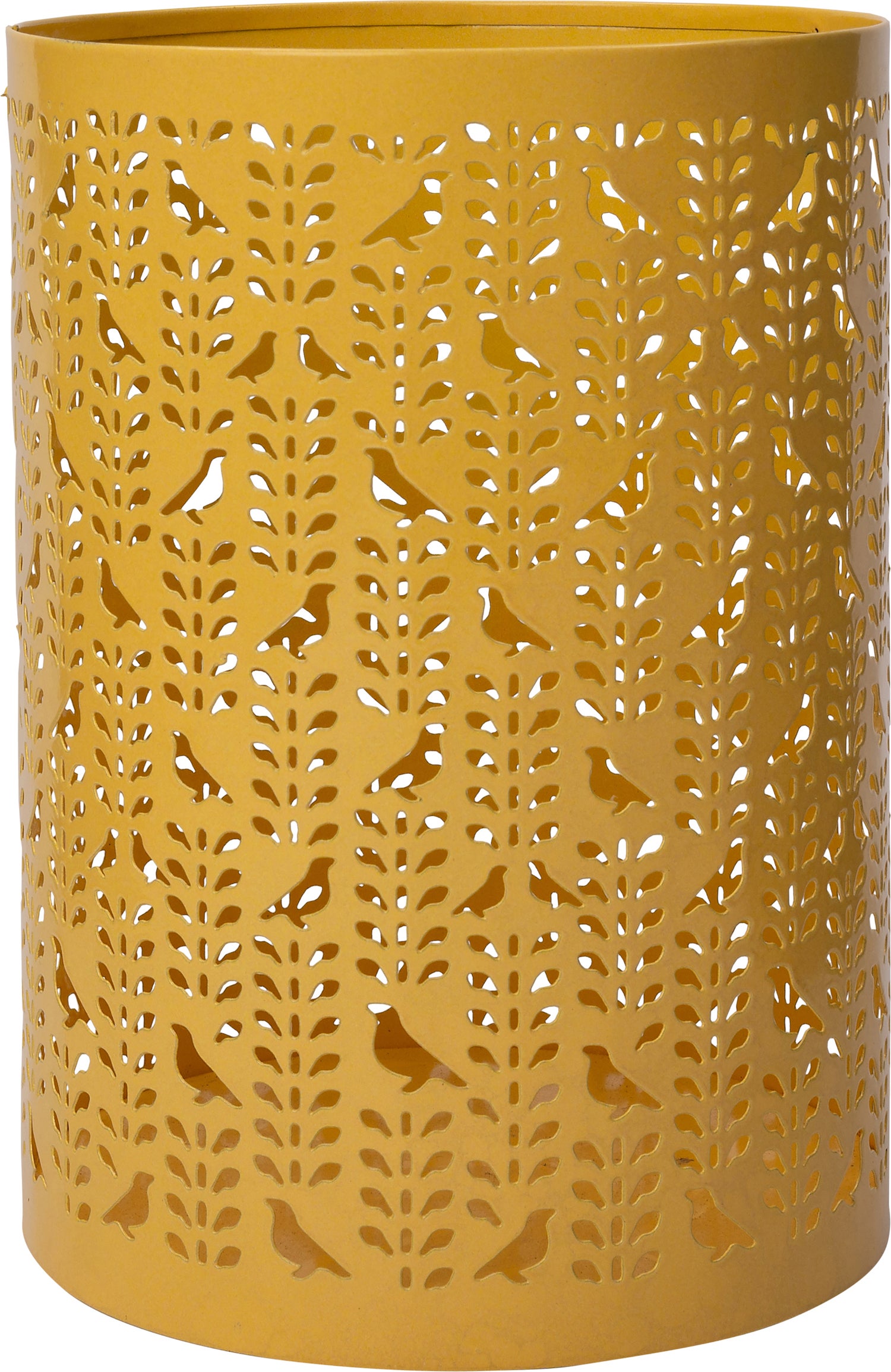 Intratuin windlicht Tami geel D 15 H 20 cm