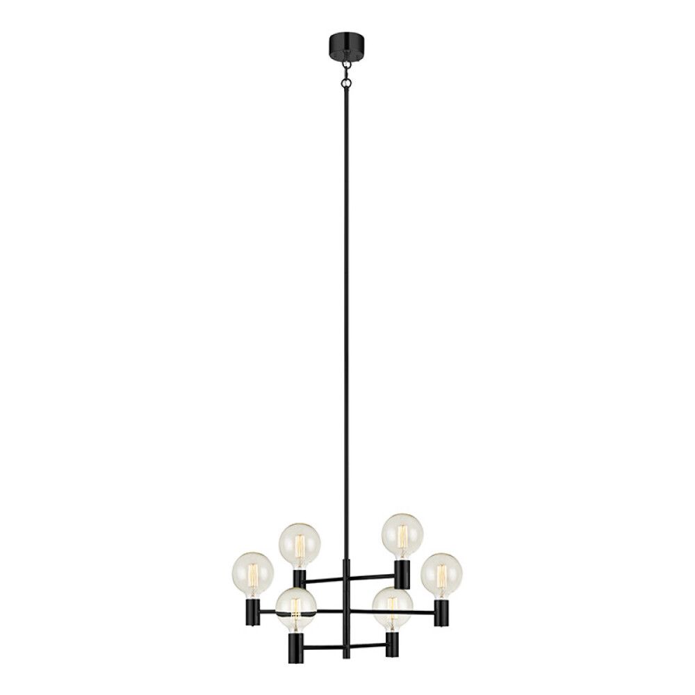 TAKLAMPE MARKSLÖJD CAPITAL SVART