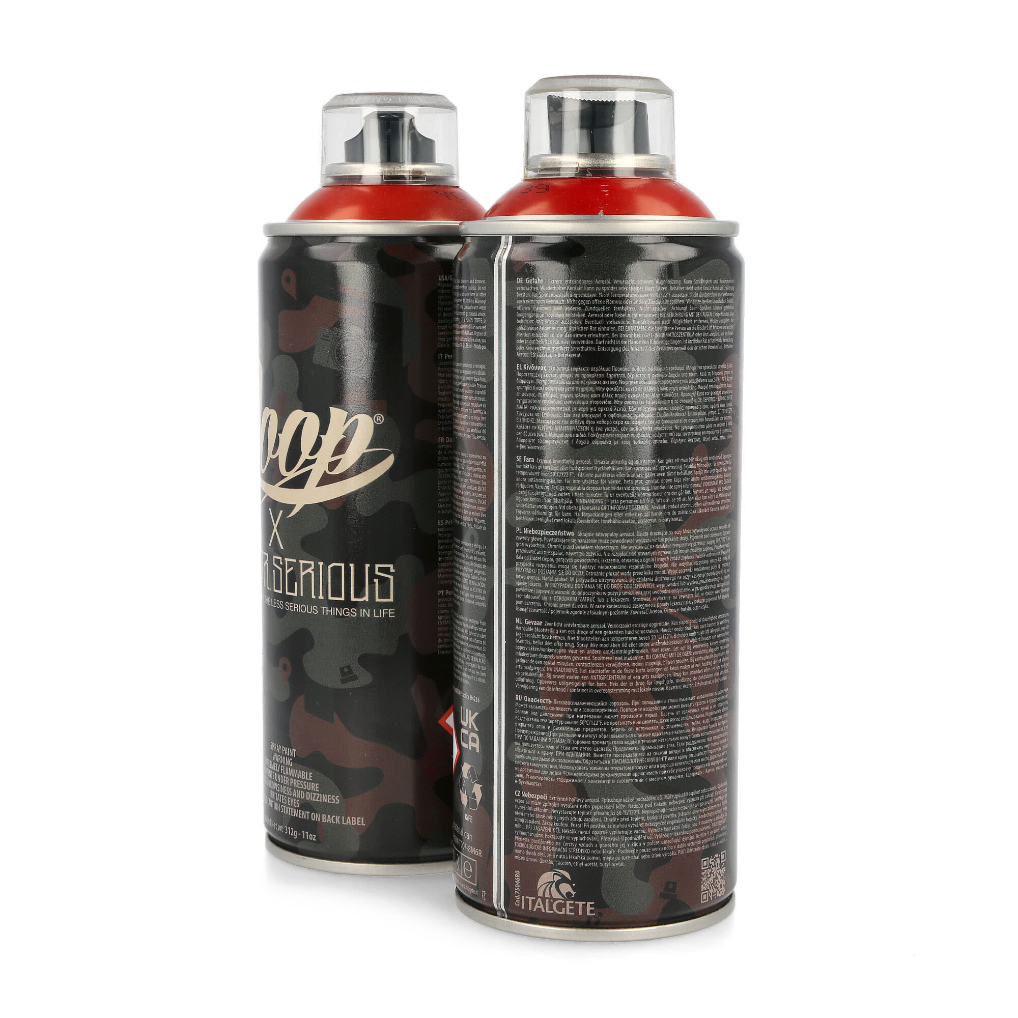 Loop<br>Mr. Serious x Loop Ltd. Camouflage Edition 400 ml