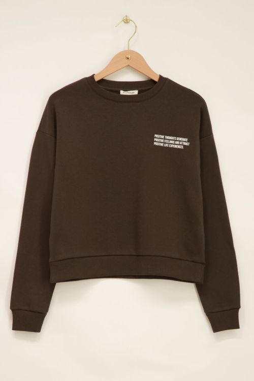 Donkergroene sweater the journey