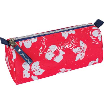 Trousse triangulaire Kaporal Girl - 1 compartiment - rouge - Oberthur