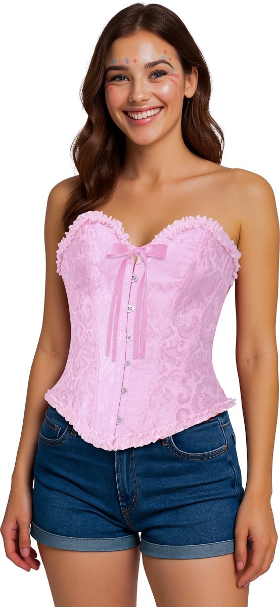 Lichtroze Corset Dames