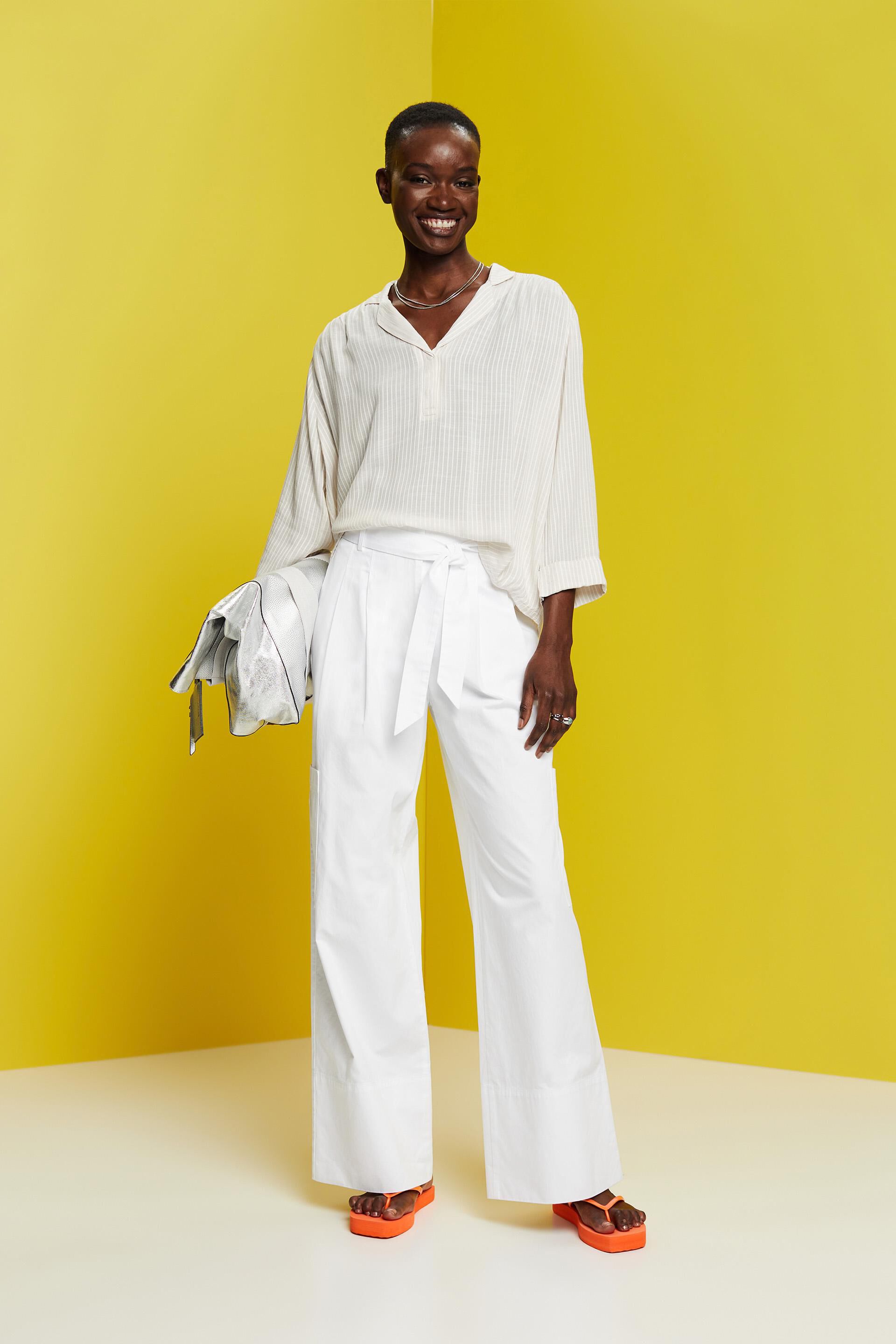 Blouse de coupe ample, LENZING™ ECOVERO™