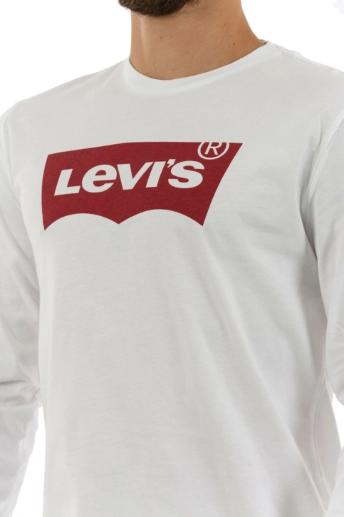 tee shirt manches longues levi's® 36015 graphic b blanc