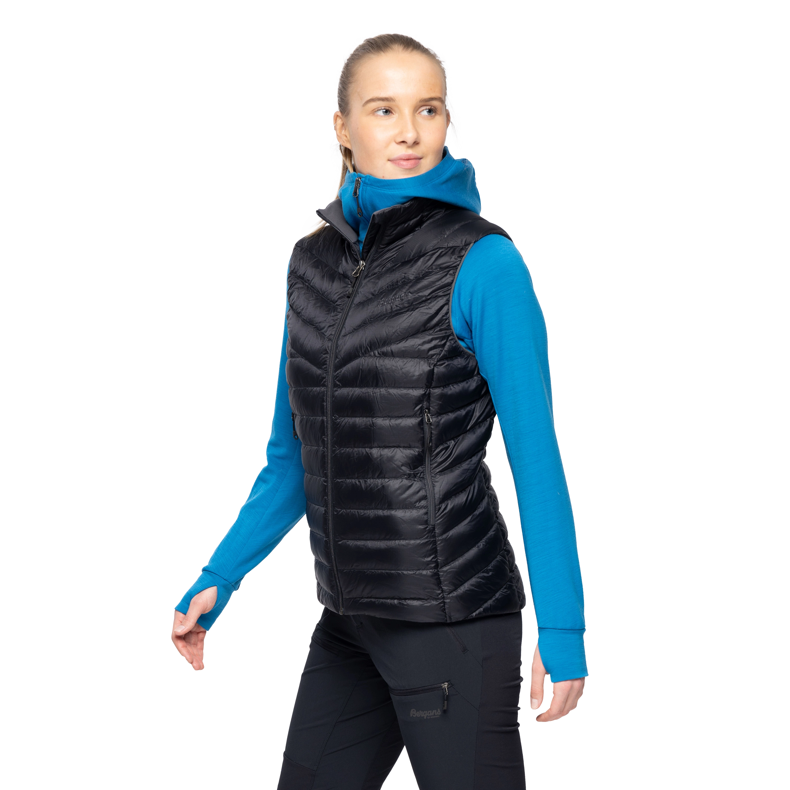 Rabot Light Down Vest Women Black