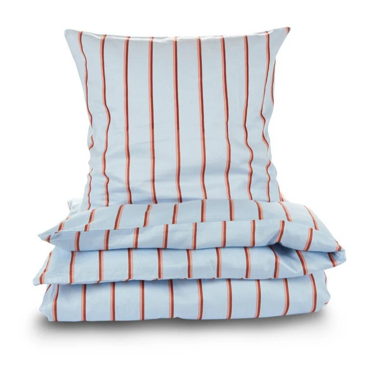 Bahne Interior  Bubble Stripe sengesæt - blå