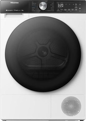 Hisense DH5S902BW Wasdroger - Warmtepompdroger - Wit - 9kg - C Energielabel