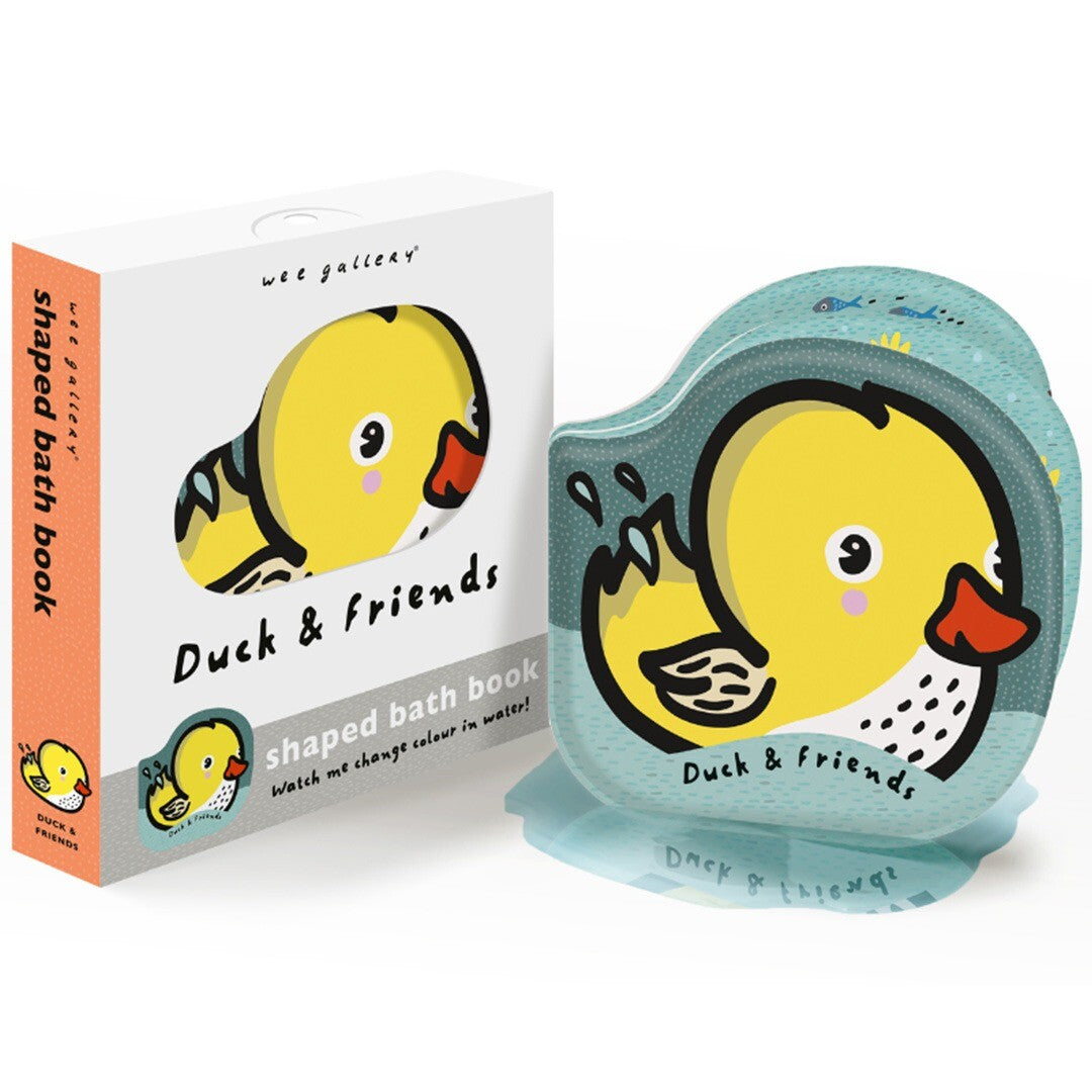 Wee gallery badboekje colour me - duck and friends