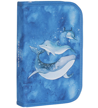 Beckmann Federmäppchen m. Inhalt - Ocean - Blau
